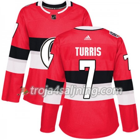 Ottawa Senators tröja Kyle Turris 7 Röd 2017-2018 Adidas Classic Authentic - Dame NHL Tröjor Ottawa Senators tröja Kyle Turris 7 Röd 2017-2018 Adidas Classic Authentic - Dame NHL Tröjor